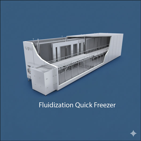 Fluidization Quick Freezer